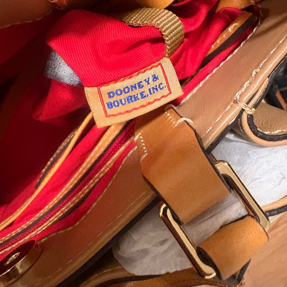 Dooney & Bourke Smooth Leather Satchel - Picture 11 of 11